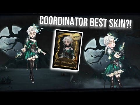 Identity V Season 41 Essence 2 – Coordinator “Ballad of the Emerald Lark” LIMITED Skin 💚 Gameplay