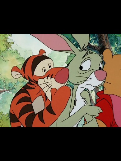 Tigger celoso: momento delulu marcando territorio