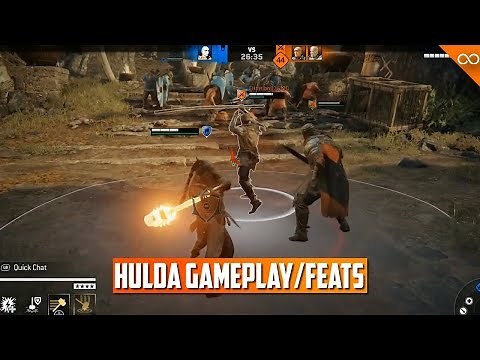For Honor New Viking Hulda Fight Showcase! - Jormungandr First Look - Gameplay/Feats