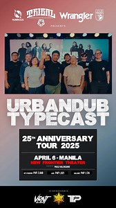 109K views · 2.4K reactions | ❗️❗️❗️FEW TICKETS LEFT ❗️❗️❗️ Urbandub x Typecast XXV MANILA: April 6 - New Frontier Theater ️ https://www.ticketnet.com.ph/event-detail/URBANDUB-TYPECAST SVIP: ✉️ udubpresents.inquiry@gmail.com BAGUIO: April 12 - Baguio Convention Center ️: https://bit.ly/urbandubxtypecast25baguio | Typecast | Facebook