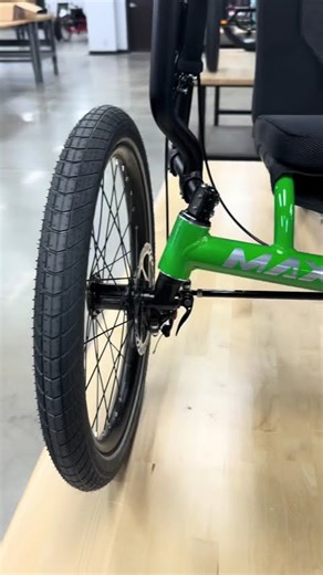 Check out this Catrike MAX in Sublime Lime!