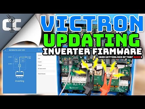 How to Update Victron Inverter Firmware and Eliminate Nuisence Buzzing