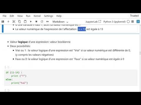 03 Python : Introduction Générale : variables - Expressions - opérateurs