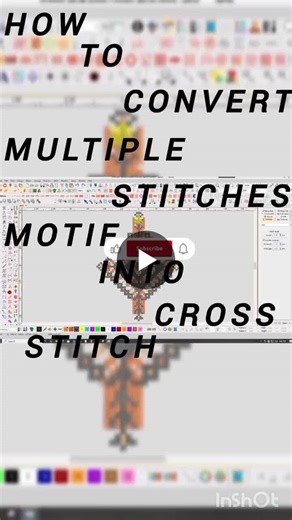 #embroiderydigitizing #crossstitchlove #digitizingtips #wilcomtutoria | Saleem Akhtar
