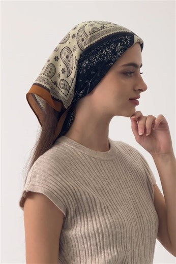 Premium Paisley Decor Bandana