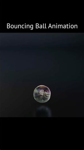 Bouncing Ball Animation with Blender #blender #3danimation