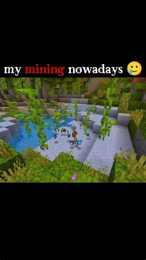 Mining = Maut! 😂 Minecraft struggle is real! #Shorts #Minecraft #Funny