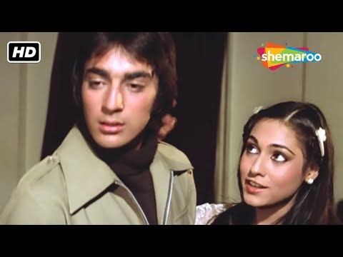 Sanjay Dutt FIRST MOVIE | Rocky - Part 1 | Tina Munim, Reena Roy, Ranjeet Bedi
