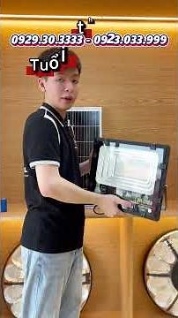 Solar Light - 200W Floodlight for 1 Million VND: Powerful Brightness & Long-Lasting Use