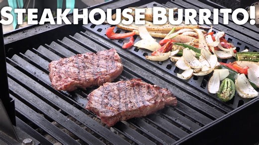 Steakhouse Burrito On The Santa Maria Grill! | Ballistic BBQ