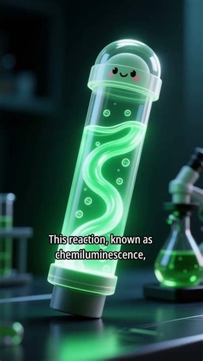 60 The Mystery of the Glow Stick #Science #Chemistry #GlowStick #HowItWorks