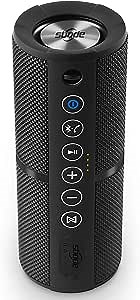 Bluetooth Speakers Portable Waterproof Outdoor Wireless Speaker Enhanced Bass, Sync Together, Built in Mic, TF Card, Auto Off, FM Radio for Beach, Shower & Home