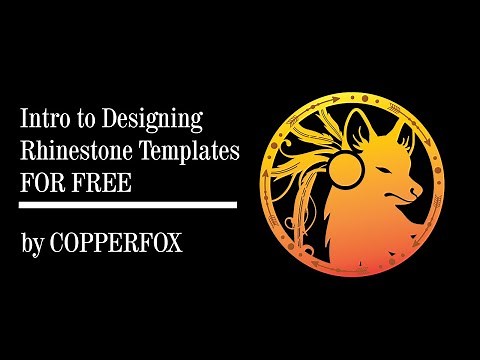 Make a Rhinestone Template FREE