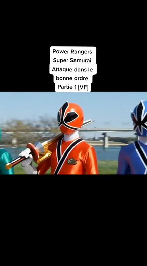 power rangers super Samurai Attaque dans le bonne ordre VF #powerrangers #powerrangerssupersamurai