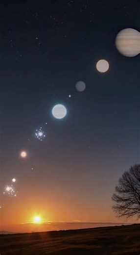 🚨: February 28, 2026 — Before the world wakes, six planets gather in the morning sky. 🌅✨ Mercury, Venus, Jupiter, Saturn, Uranus, and Neptune will appear along the pre-dawn ecliptic in a rare multi-planet grouping. Moments like this don’t come often — and won’t return in a similar configuration until around 2040. | Astronomy Today