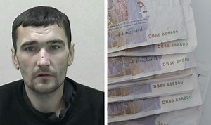 Geordie man caught with £820 in fake ‘twenty poond’ notes