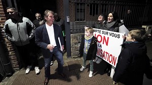 Manifestation à Bethencourt contre le projet de methaniseur