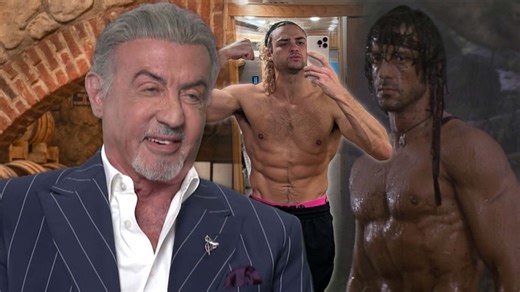 133K views · 3K reactions | Sylvester Stallone reacts to turning 80 and Noah Centineo taking over the 'Rambo' franchise ahead of 'Tulsa King' season 3 premiere, streaming Sept. 21 on Paramount+. | Entertainment Tonight | Facebook