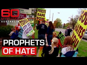 Confronting the Westboro Baptist Church, the most hated family in America | 60 Minutes Australia