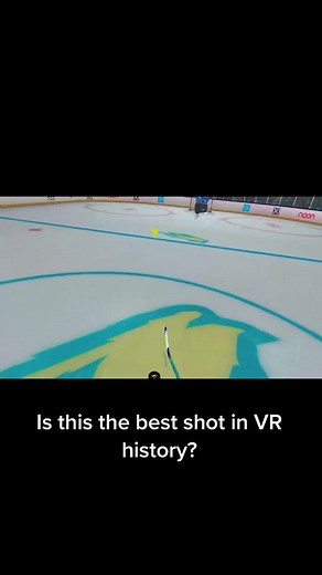 What a snipe! #vrhl #pulh #oculus #hockey #gaming #sports #fyp #DisneyPlusVoices