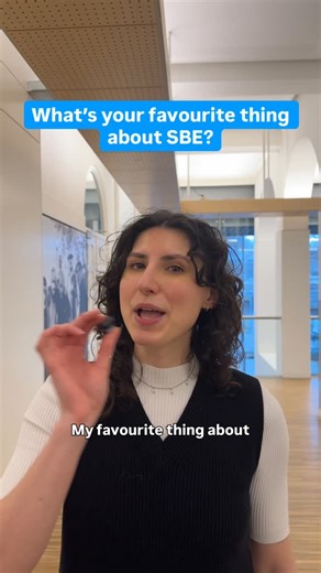 Maastricht University | School of Business and Economics on Instagram: "What’s your favourite thing about SBE?"