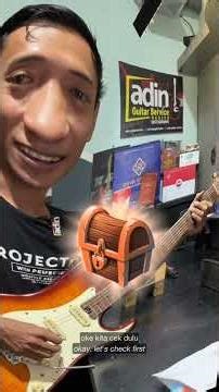 guitar setup, noise buzz and stopper tremolo install