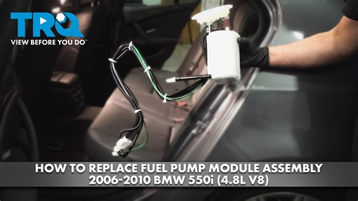How to Replace Fuel Pump Module Assembly 2006-2010 BMW 550i 48L V8