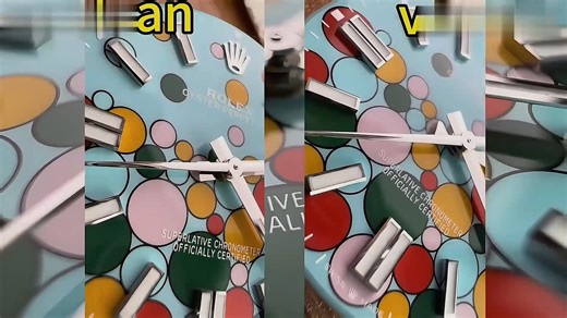 clean对比vs恒动，彩色泡泡大对决!！C厂将上海3230机芯升级至70小时动储