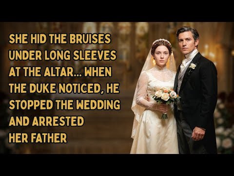 She Hid Her Bruises at the Altar—When the Duke Noticed, He Stopped the Wedding to Arrest Her Father