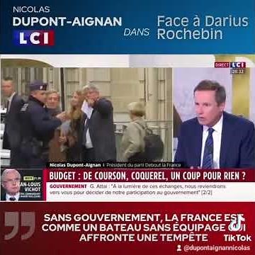 La France sans gouvernement.
