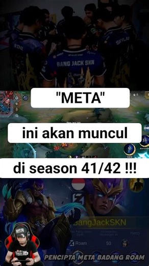 "META" Badang Gold Lane yg saya ciptakan akan muncul di season 41/42 !!!