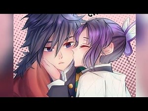 ♡tomioka x shinobu♡ [kimetsu no yaiba] 💞comics cortos💞