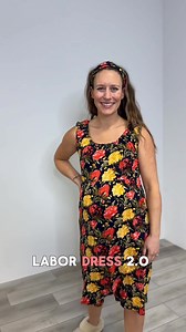 Unlock the ultimate labor dress experience! 💕 Nurses, anesthesia, and new moms swear by it. Buy now & wear with confidence during your special day! | Latched Mama