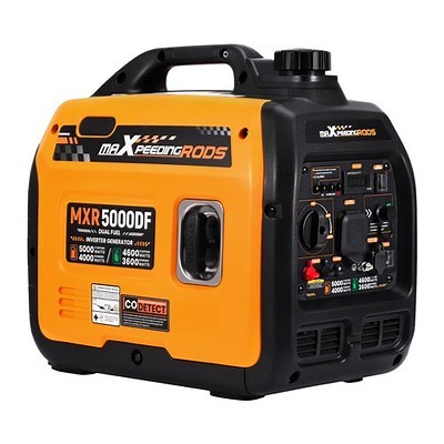 Dual Fuel Inverter Generator 5000W – Parallel Ready & Low Oil Alert for Safety | eBay