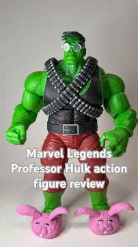 Marvel Legends deluxe Professor Hulk action figure unboxing and review. #marvellegends #thehulk
