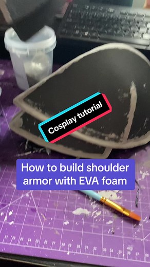 DIY Claymore Cosplay Shoulder Armor Tutorial