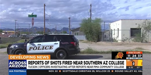 Authorities investigate reported shooting near Tucson college