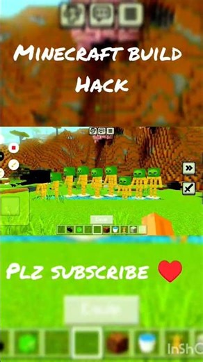 Minecraft Armor Stand Build Hack That Will Blow Your Mind 🤯🔥 #Shorts #minecraft