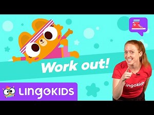 WORKOUT WITH KIDS 🏋️💪 Exercises for kids | FITNESS by Lingokids