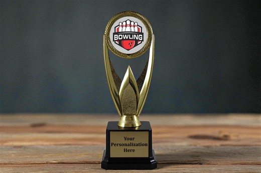 Bowling Award Trophy: Player of the Year Keepsake - Etsy