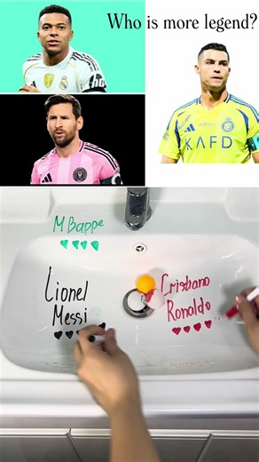 Ronaldo Vs Messi Vs Mbappe? #ronaldo #vs #messi