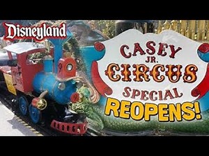 Casey Jr. Circus Train Returns from Refurbishment at Disneyland Park 2025