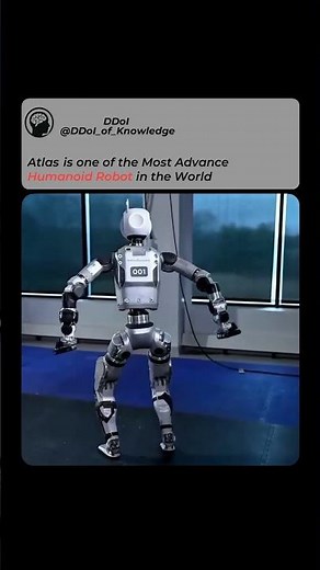 Atlas: The Humanoid Robot That Moves, Thinks & Adapts Like NEVER Before! 🤖🔥 #robot #bostondynamics