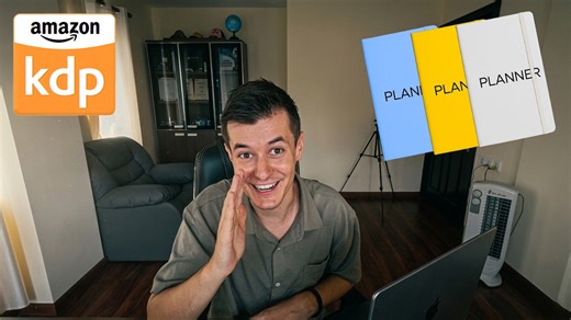 Amazon KDP tutorial how to create and post blank books that sell