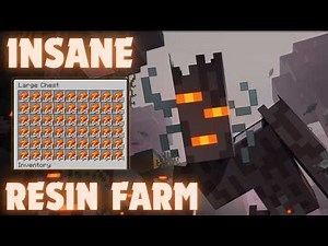 Minecraft: The Ultimate Resin Farm Guide (Tutorial)