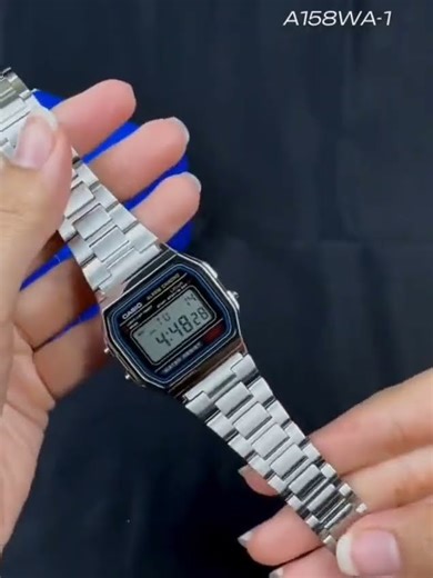 Stainless Steel Men's Digital Display Watch #foryou