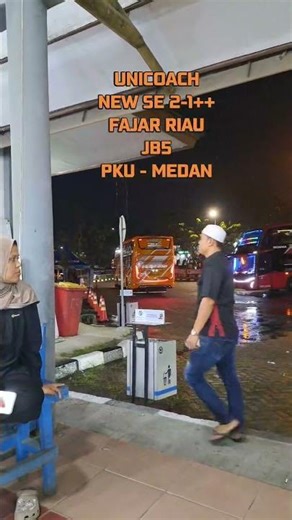The most luxurious in its class. UNICOACH NEW SE 2-1++ FAJAR RIAU JB5 PKU - MEDAN. #shorts #fajar...
