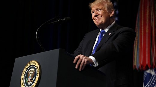 Trump says new Space Force to be equipped with missile defense system