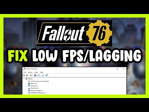 How to FIX Fallout 76 Low FPS Drops & Lagging!