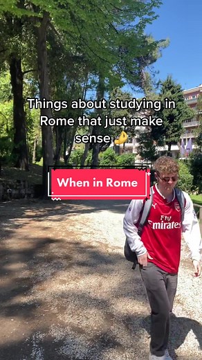 Studying Abroad in Rome: A Student's Daily Routine